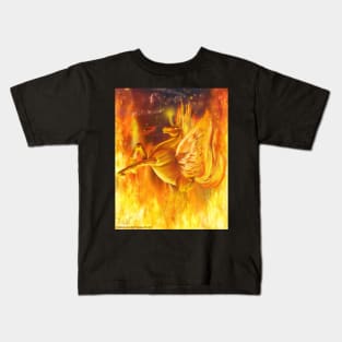 Fire Horse Kids T-Shirt